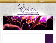 Tablet Screenshot of echelon-ent.com